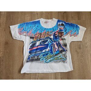 Jeff Gordon #24 Pepsi Chase Authentics AOP  T-Shirt Men's XL Vintage Pit Crew